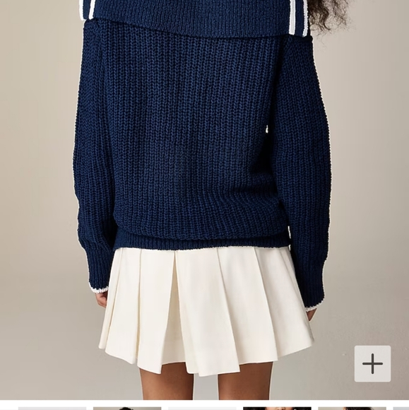 J. Crew textured sailor cardigan Knit sweater Size XXS NEW WITH TAG - Picture 6 of 7